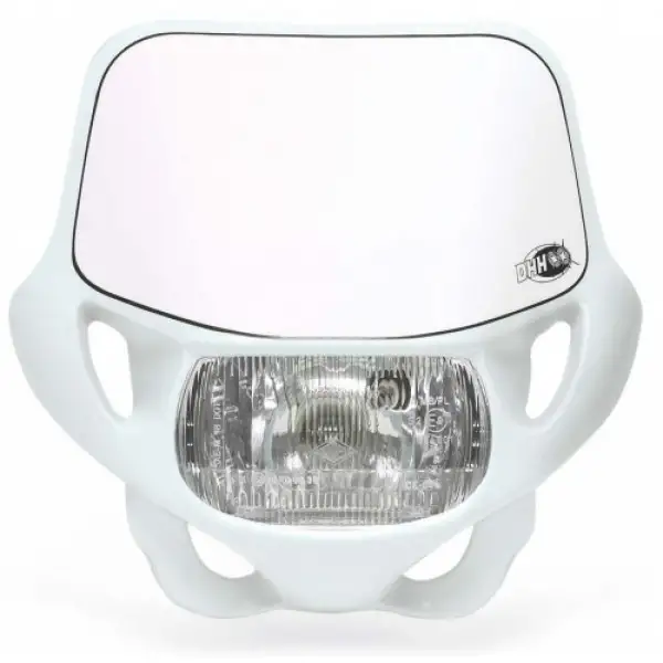 Headlight holder mask Acerbis 0002694 DHH CERTIFIED White