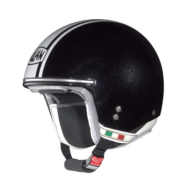 Nolan N20 Naked Caribe Plus jet helmet metal black
