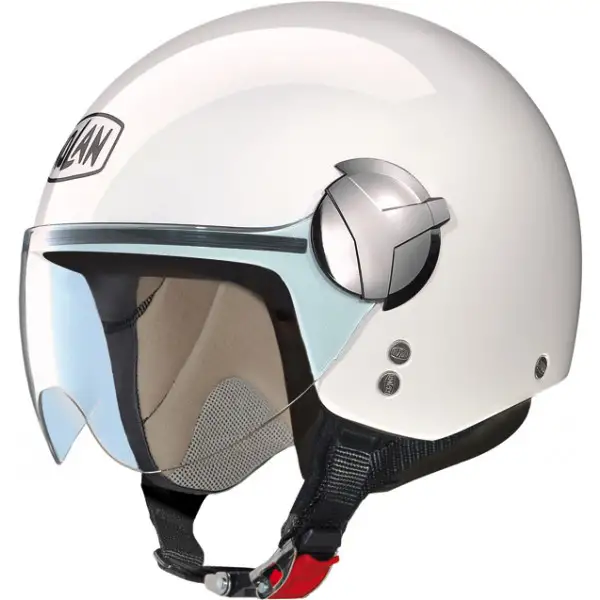 Nolan N20 Traffic Easy jet helmet pure white