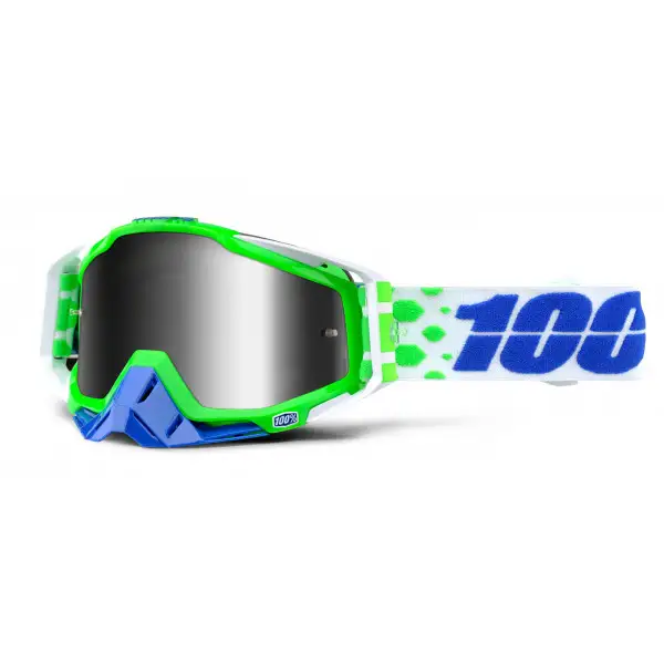100% Racecraft Alchemy goggles cross mirrored lens