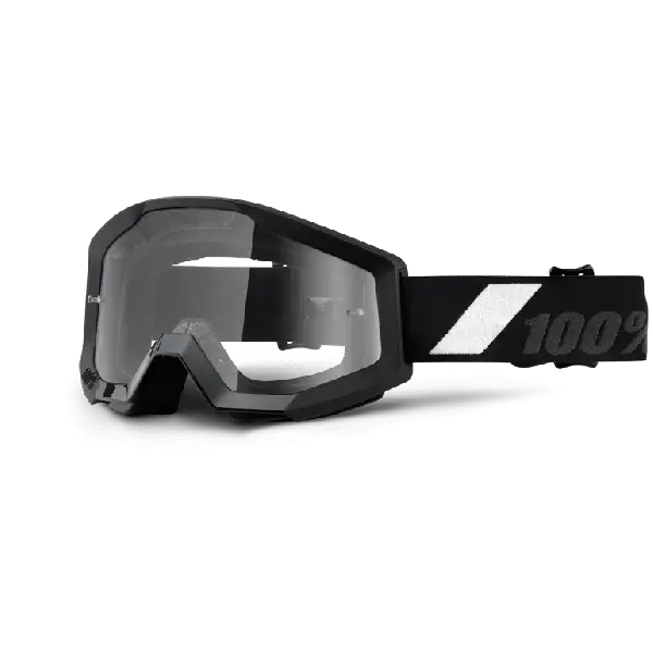 100% Strata Goliath goggles cross clear lens