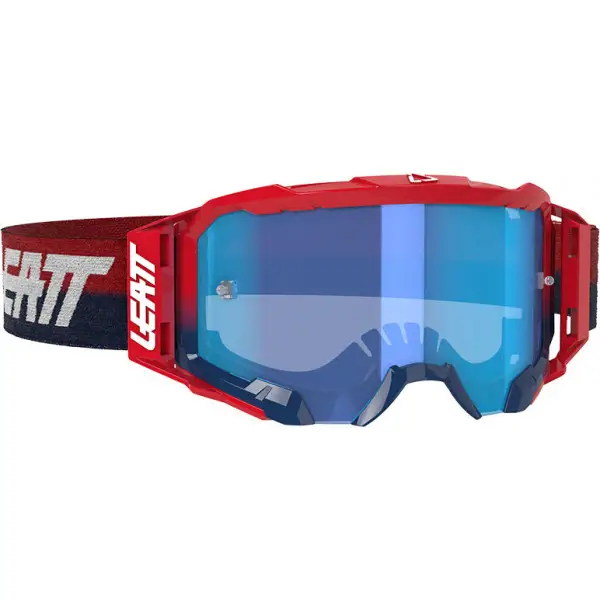 Leatt Velocity 5.5 cross goggle Red Blue lens