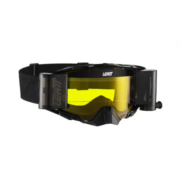 Leatt Velocity 6.5 Roll-Off cross goggle Black Grey Yellow lens