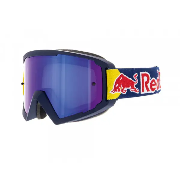 Red Bull Specte WHIP001 Cross Goggles Matte Blue Mirror Blue Lens
