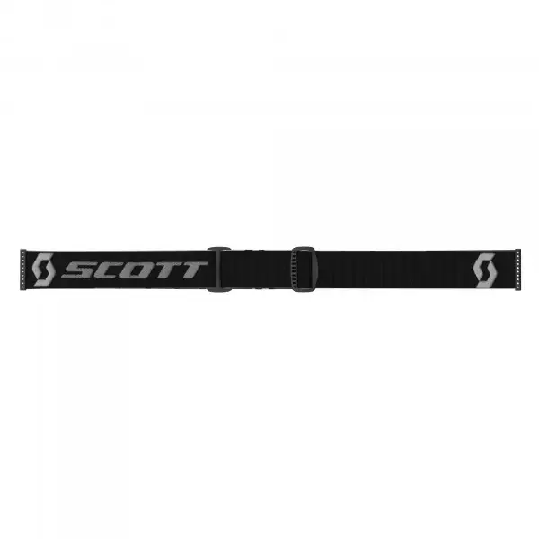 Scott HUSTLE X MX cross goggles Black Grey clear Lens