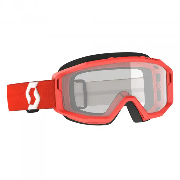 Scott Primal cross goggle clear red clear works
