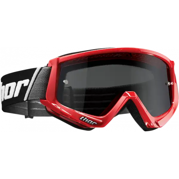 Thor Combat Sand goggles red black