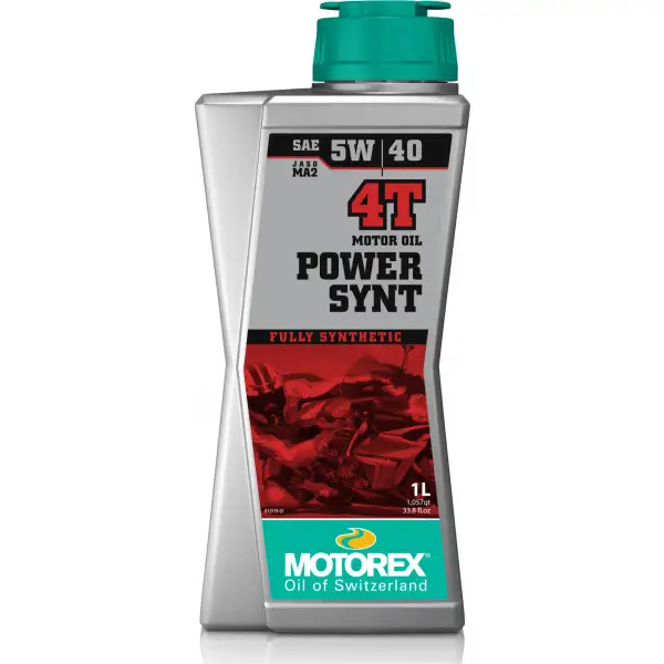 Motorex POWER SYNT 4T 5W-40 JASO MA2 motor oil 4T 1 lt