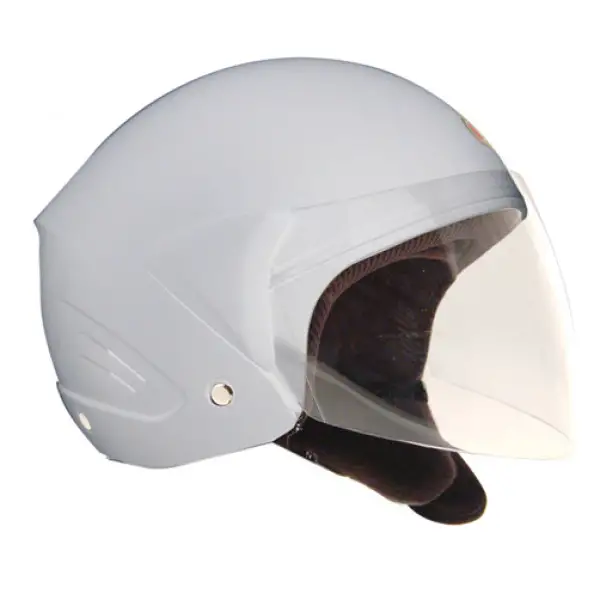 One MICRO EVO jet helmet White