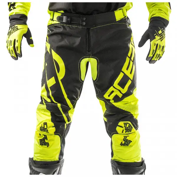 Off road pants Acerbis X-gear Fluo Yellow black