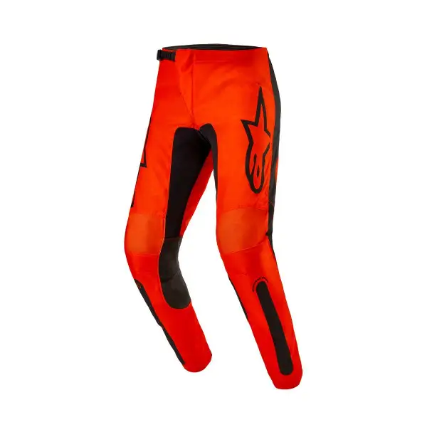 Pantaloni cross Alpinestars FLUID LURV PANTS Arancione Nero