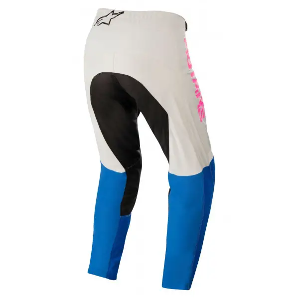 Alpinestars FLUID TRIPPLE cross pants Blue Off White Pink Fluo