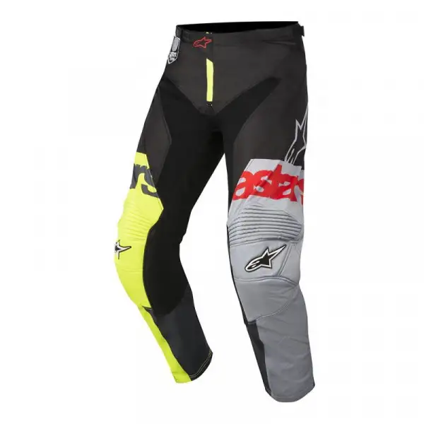 Alpinestars Racer Flagship Pants Yellow Fluo Black Anthracite