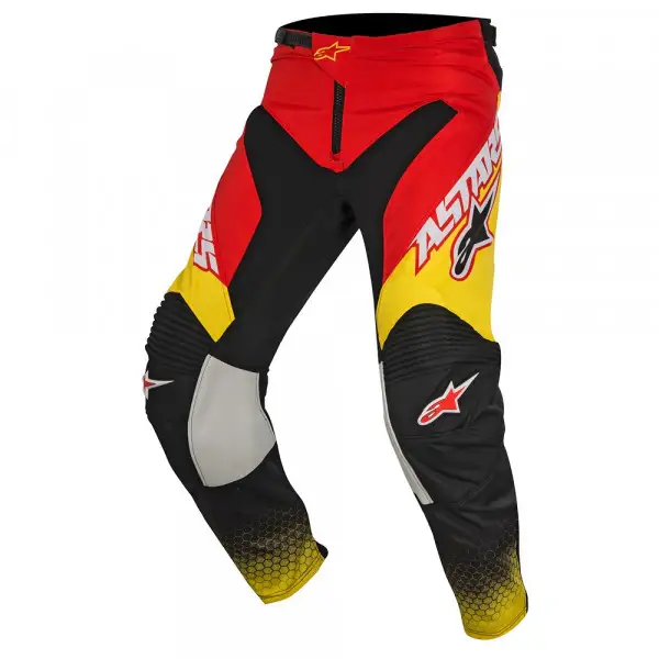 Alpinestars Racer Supermatic red black yellow