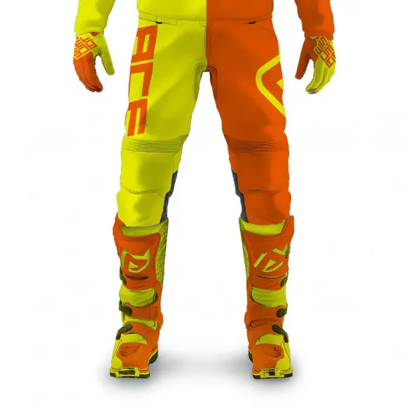 Acerbis Eclipse Kid cross trousers Yellow Orange