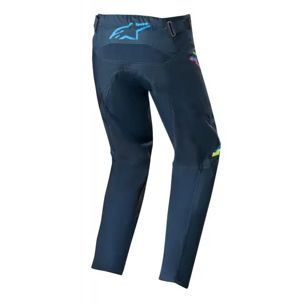 Alpinestars YOUTH RACER BRAAP kid cross pants Navy Aqua Pink Fluo