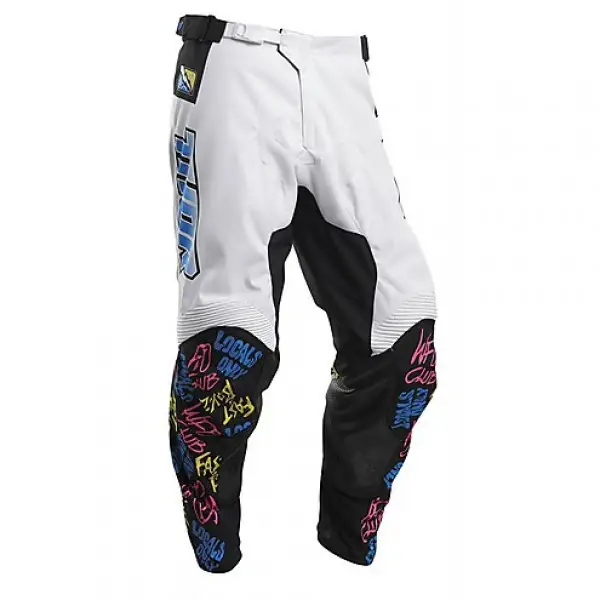 Thor Pulse FAST BOYZ S20Y kid cross pants White