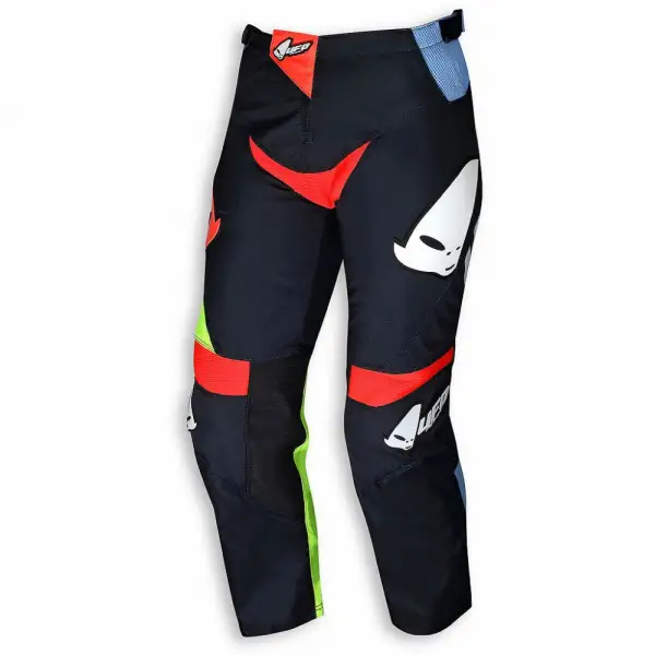 Ufo Plast Hydra Boy enduro kids pants black red yellow