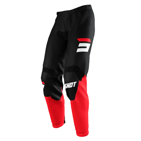 Shot RAW BURST MX Pants Red