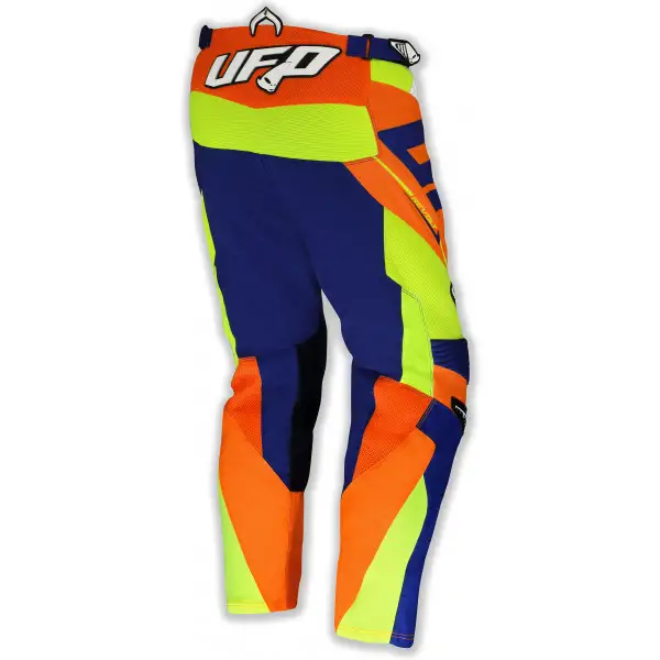 Ufo Revolt off-road pants orange blue yelòlow fluo