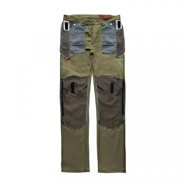 Blauer trousers Kevin 5 pokets Canvas green