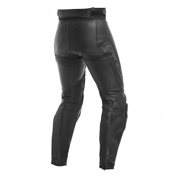 Dainese ASSEN LADY leather trousers black anthracite