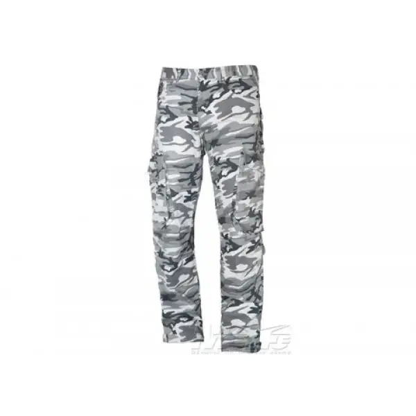Motto trousers Urban Ram with kevlar camouflage white black