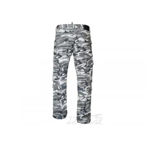 Motto trousers Urban Ram with kevlar camouflage white black