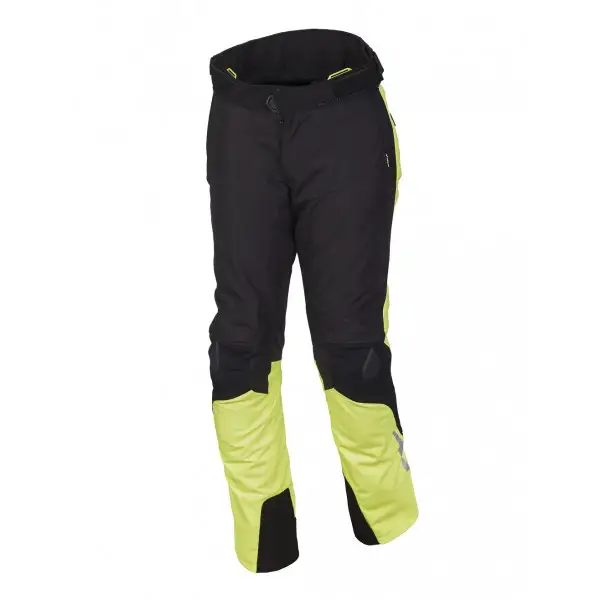 Macna touring trousers Iron WP black fluo yellow