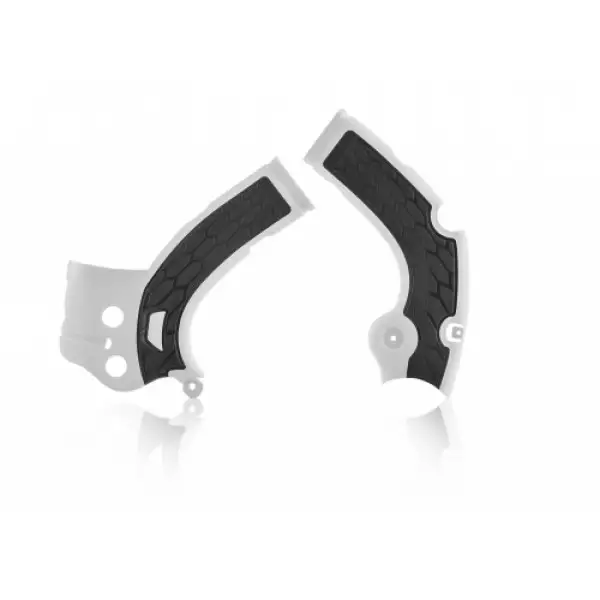 Frame protector Acerbis 0022444 X-GRIP YAMAHA White