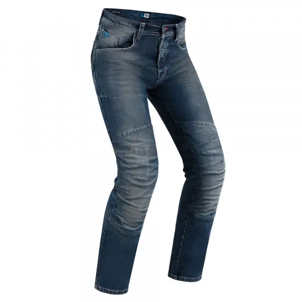 Jeans moto PMJ Vegas Blu Medio