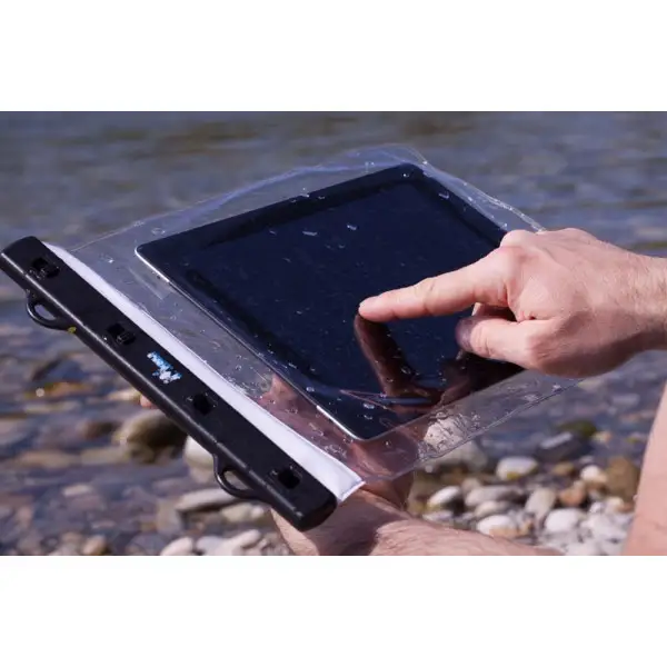 Amphibious Protect iPad waterproof tablet Holder Black