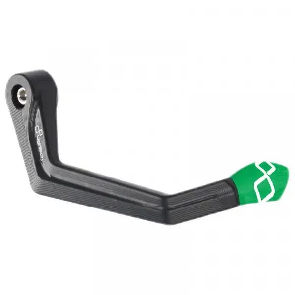 LighTech Aluminum Brake Lever Protector ISS113RA With Green Terminal