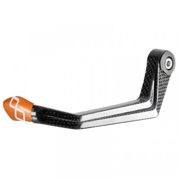 LighTech Carbon Clutch Lever Protector ISS116LC With Orange Terminal