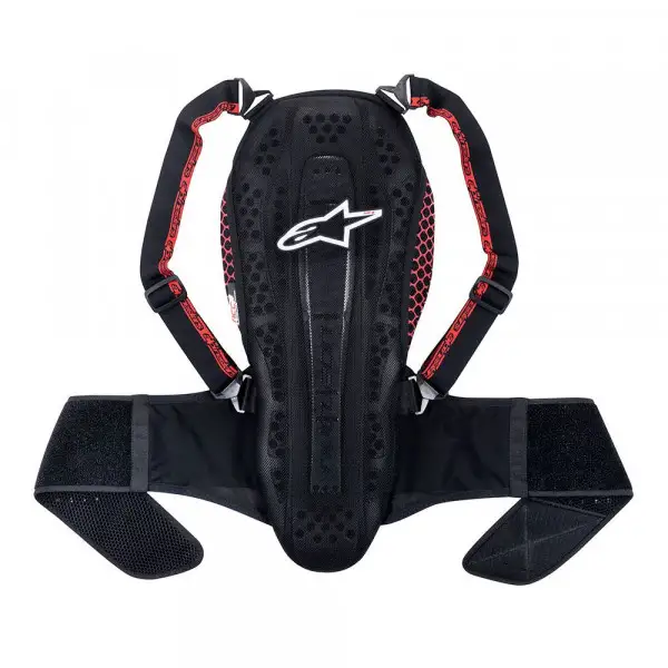 Alpinestars Nucleon KR-2 back protector Black Smoke Red