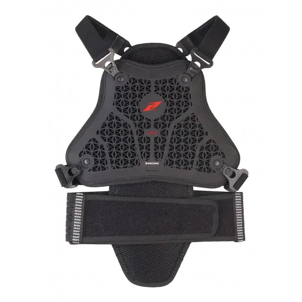 Back and chest protection for children Zandonà NETCUBE ARMOR KID x9 Black