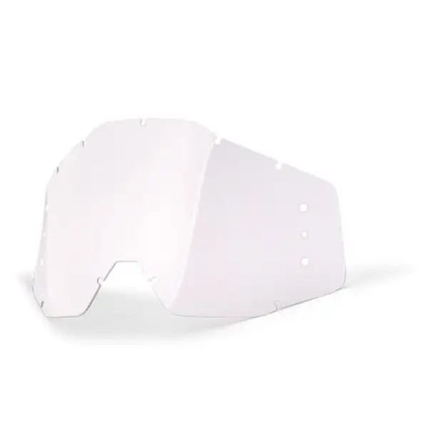 100% SVS youth Replacement clear Lens prepared for tear off