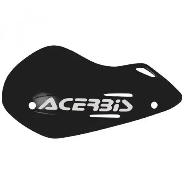 Acerbis pair replacement plastics E for Supermoto and Multiconcept handguards black