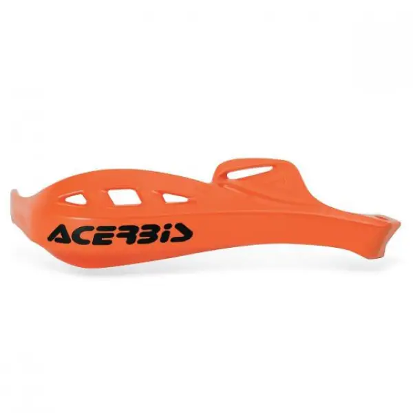 Acerbis pair replacement plastics for Rally Profile handguards orange