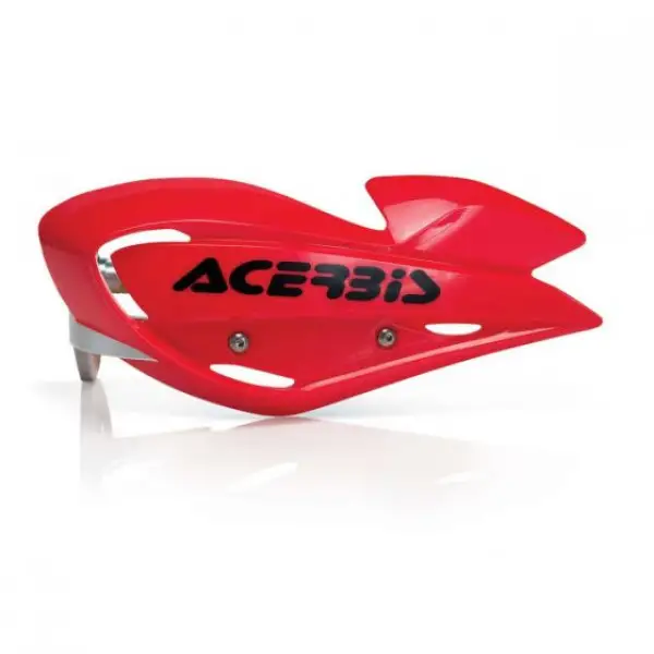 Acerbis pair of replacement plastics for Uniko ATV handguards red