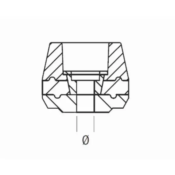 Lightech buffer parts for bushes frame slider diameter 10