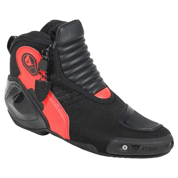Dainese Dyno D1 Shoes black fluo red