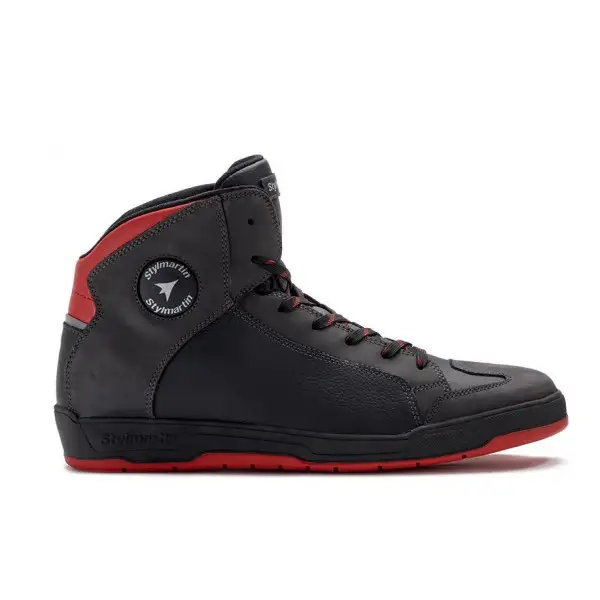 Stylmartin DOUBLE WP motorcycle shoes Black Red