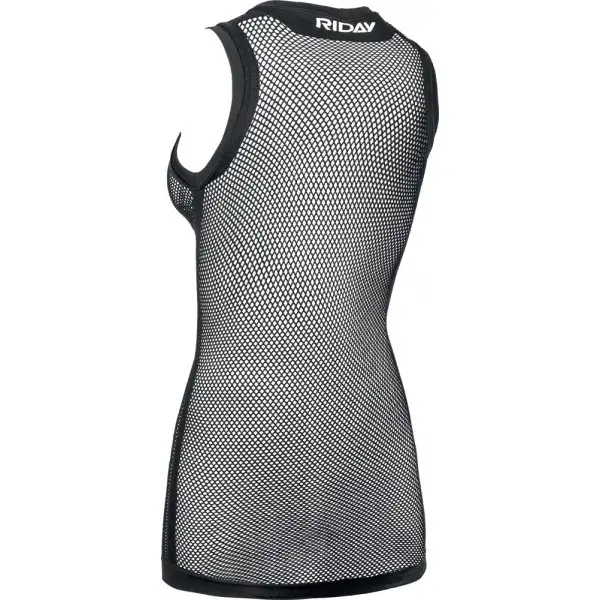 Riday WOMAN SLEEVELESS NET SHIRT Black