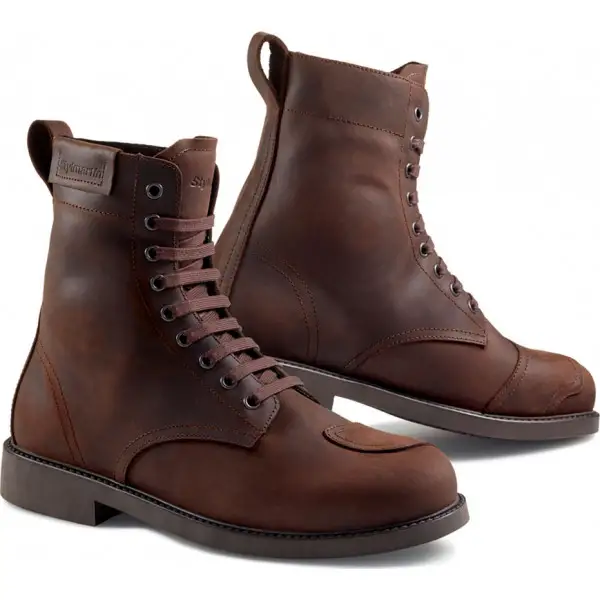 Stylmartin DISTRICT WP leather boots Brown