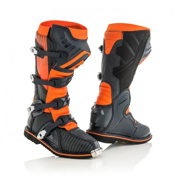 Acerbis X-Pro V cross boots Black Orange