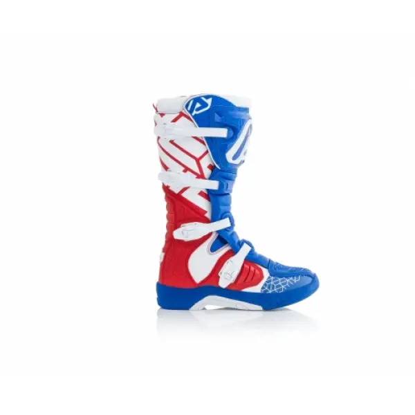 Acerbis X-Team cross boots Red Blue