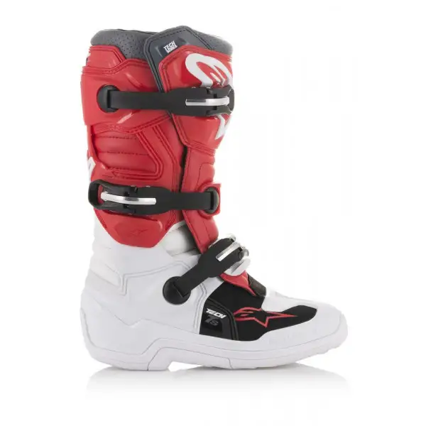 Alpinestars TECH 7 S Boots White Red Gray