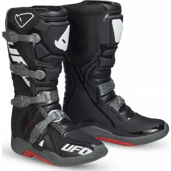 Ufo Plast ELEKTRON cross boots Black