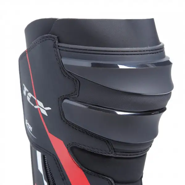 TCX S-TR1 motorcycle racing boots Black Red White